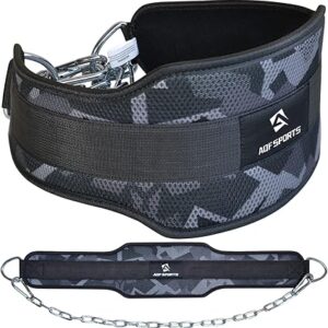 ceinture de lest gris camo avec chaine - aqf