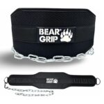 ceinture de lest noire avec chaine - bear grip