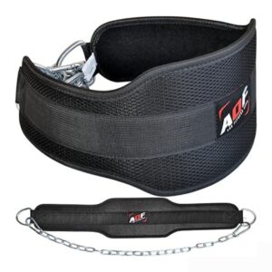 ceinture de lest noire avec chaine - aqf