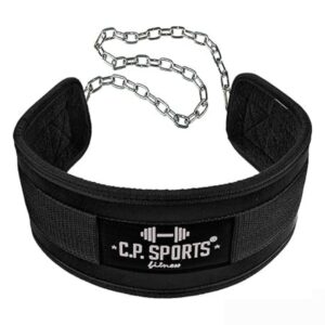 ceinture de lest noire avec chaine - cp sports