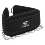 ceinture de lest noire avec chaine - tigera
