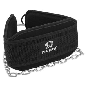 ceinture de lest noire avec chaine - tigera