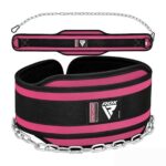 ceinture de lest rose avec chaine - rdx