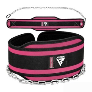 ceinture de lest rose avec chaine - rdx