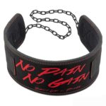 ceinture de lest rouge avec chaine - cp sports