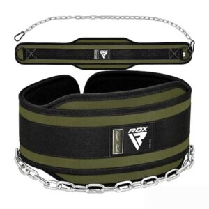 ceinture de lest verte avec chaine - rdx
