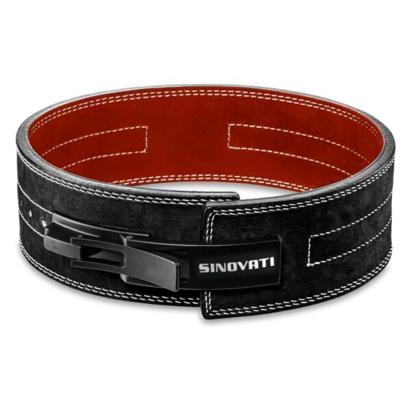 ceinture de force nubuck noir - sinovati